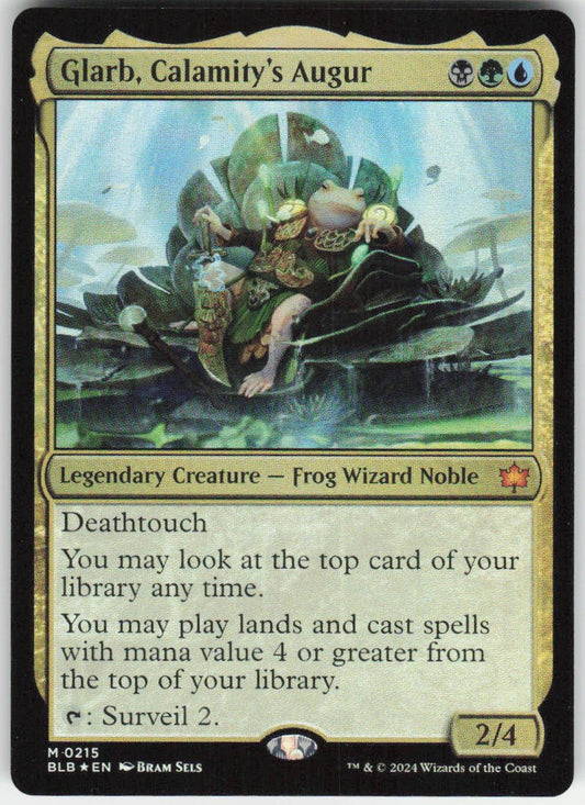 Glarb, Calamity's Augur M Bloomburrow 215 NM