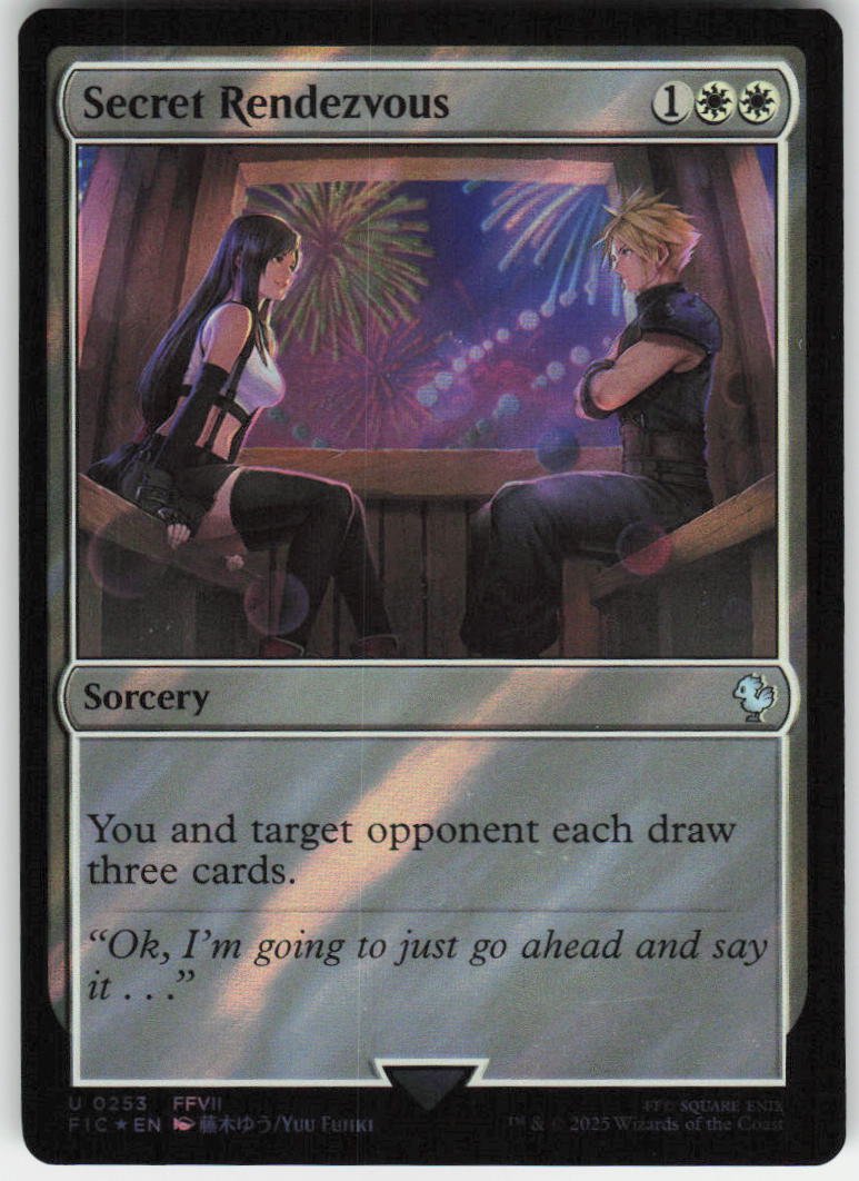 Secret Rendezvous (0253) (Surge Foil) U Commander: FINAL FANTASY 253 NM