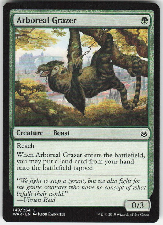Arboreal Grazer C War of the Spark 149 NM