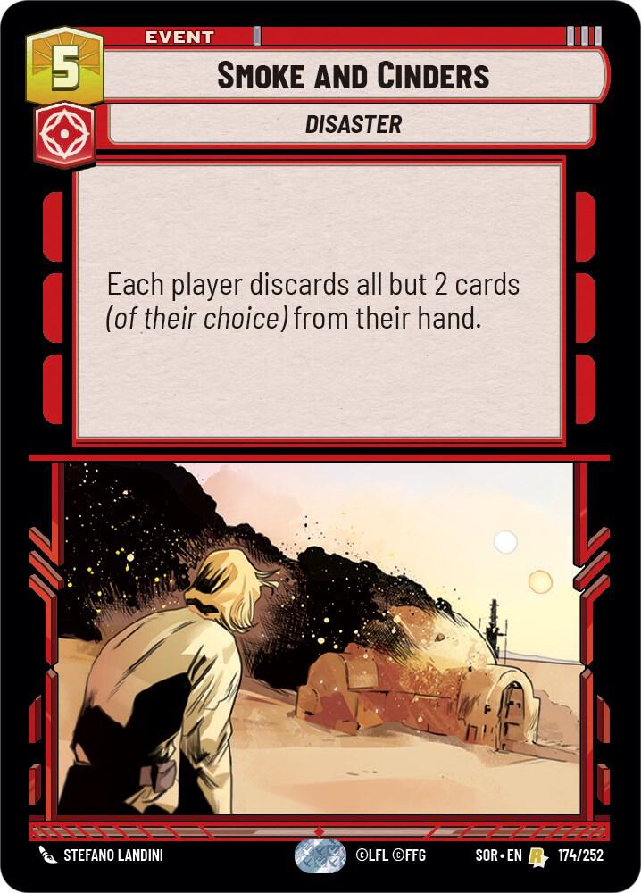 Smoke and Cinders 174/252 Rare Spark of Rebellion NM/M