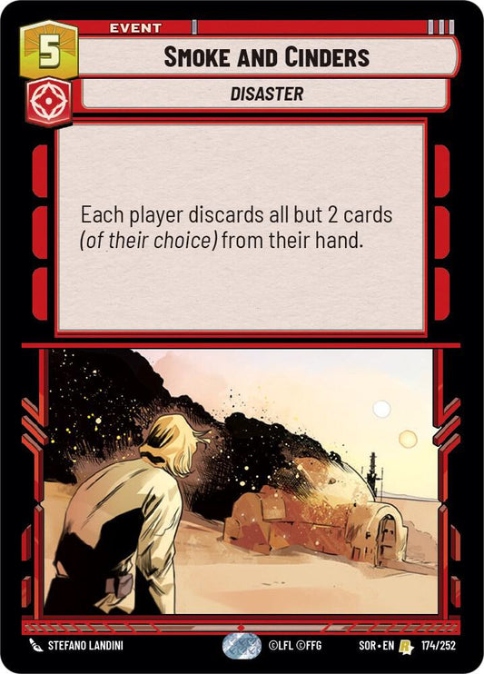 Smoke and Cinders 174/252 Rare Spark of Rebellion NM/M