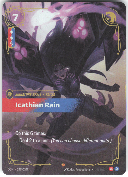 Icathian Rain Epic Origins 248/298 NM