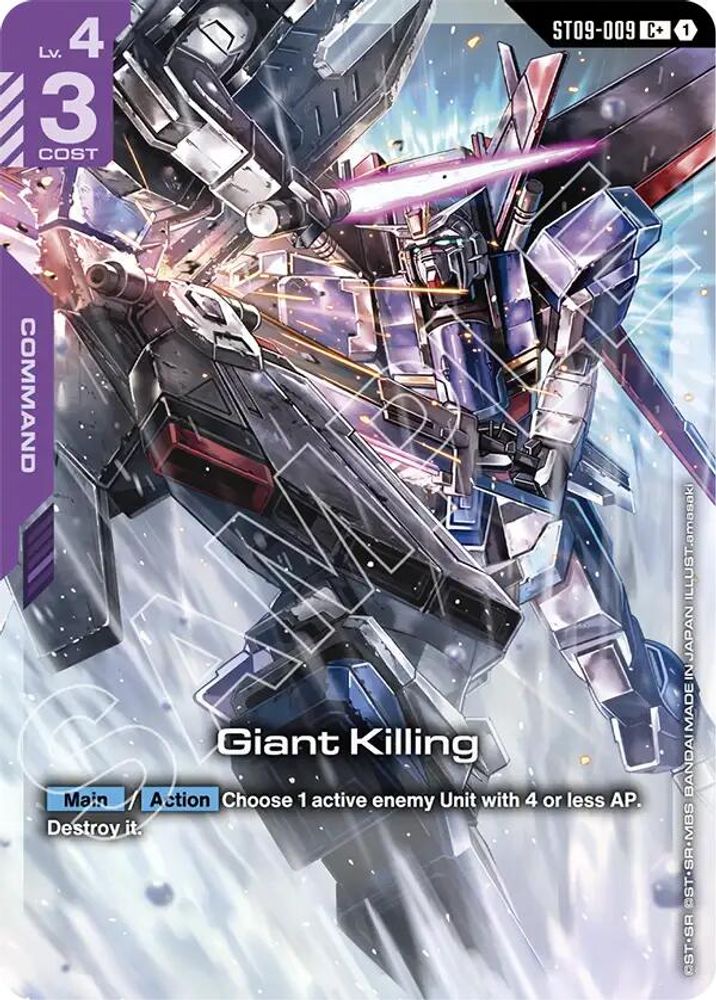 Giant Killing (C+) ST09-009 C+ Holo Starter Deck 09: Destiny Ignition NM/M