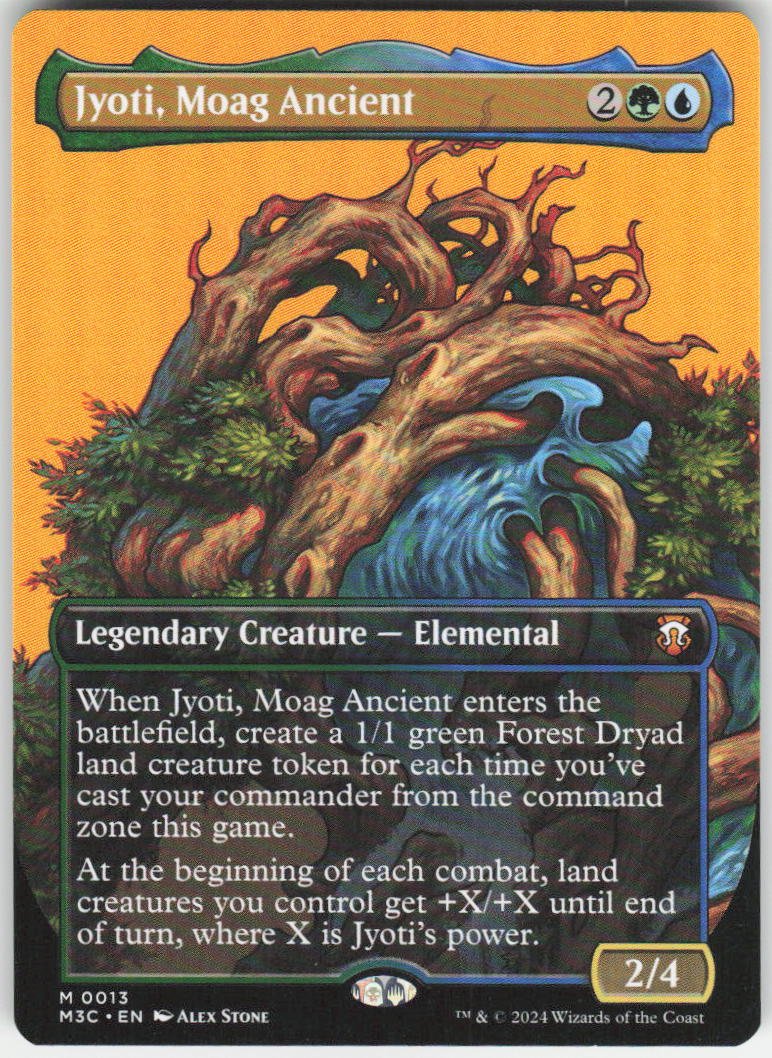 Jyoti, Moag Ancient (Borderless) M Commander: Modern Horizons 3 13 NM