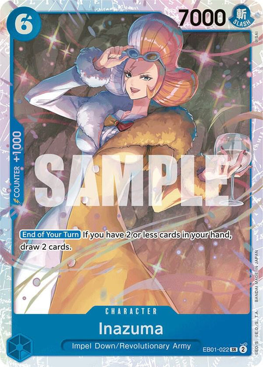 Inazuma EB01-022 Super Rare Extra Booster: Memorial Collection NM/M
