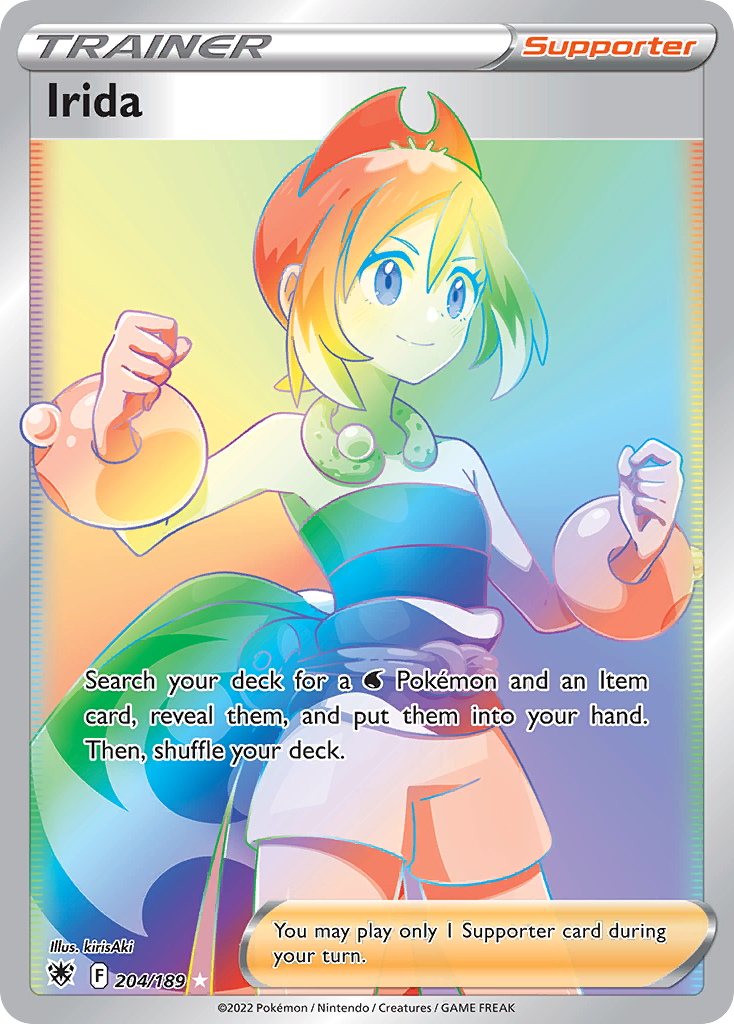 Irida 204/189 Rainbow Rare Astral Radiance NM/M