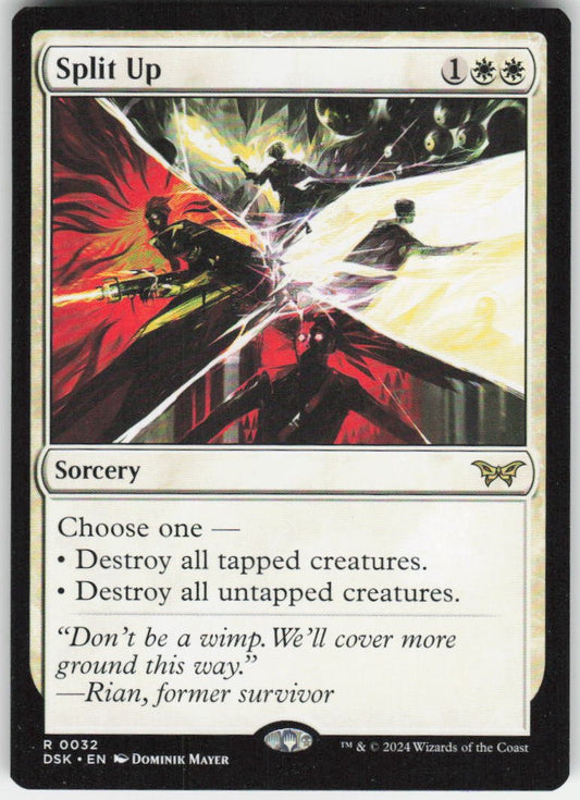 Split Up R Duskmourn: House of Horror 32 NM