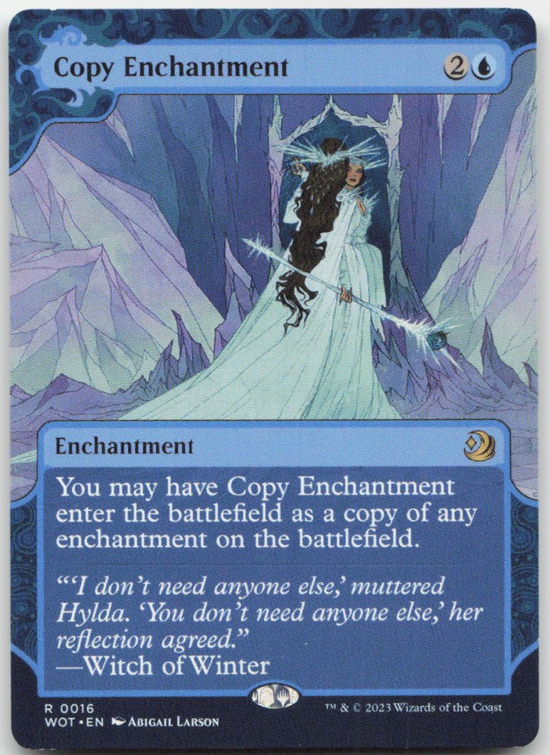 Copy Enchantment R Wilds of Eldraine: Enchanting Tales 16 NM