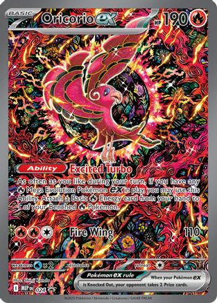 Oricorio ex 024 Promo ME: Mega Evolution Promo Holo NM/M