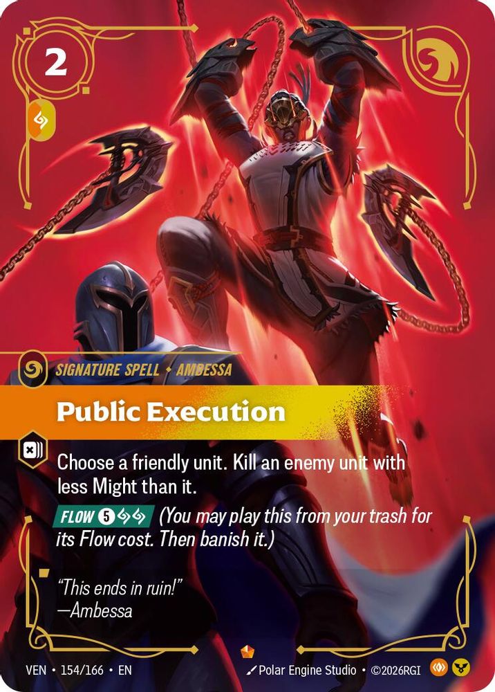 Public Execution 154/166 Epic Vendetta NM/M