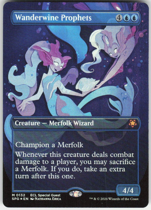 Wanderwine Prophets (Borderless Foil) M Special Guests 132 NM