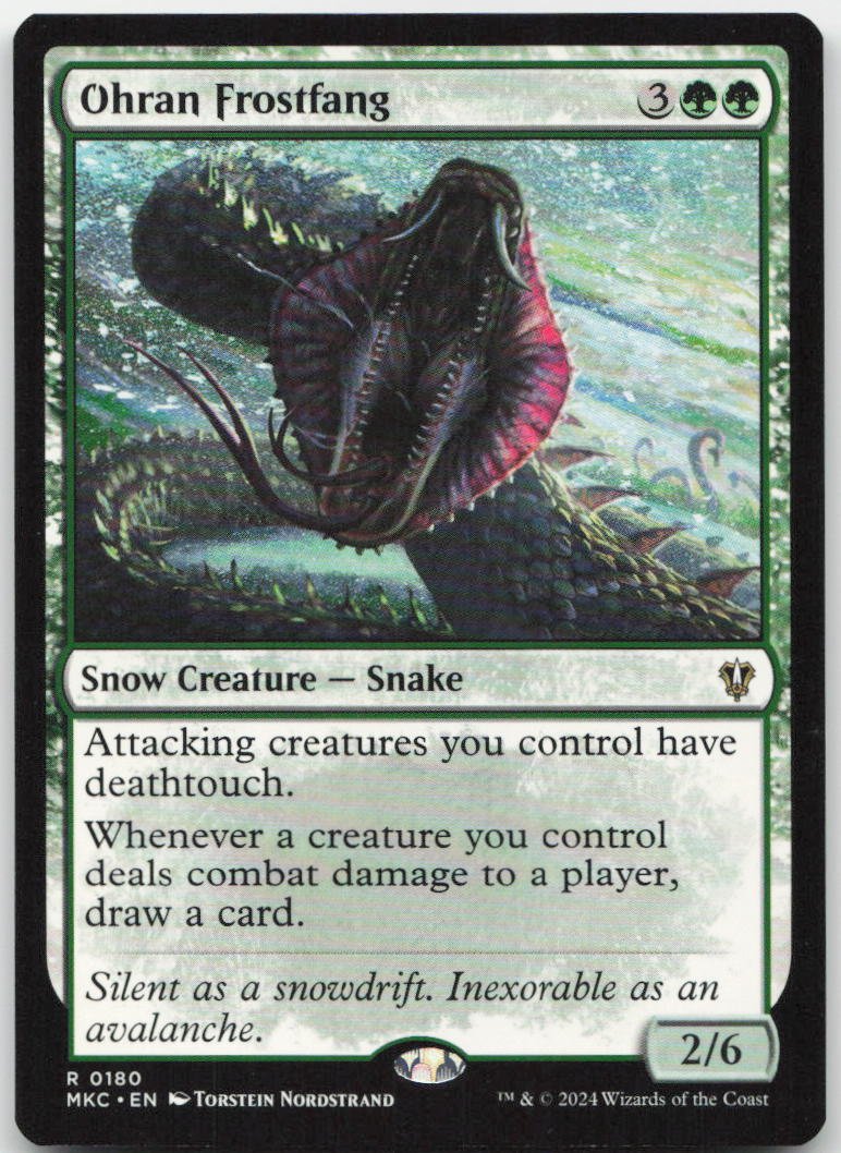 Ohran Frostfang R Commander: Murders at Karlov Manor 180 NM