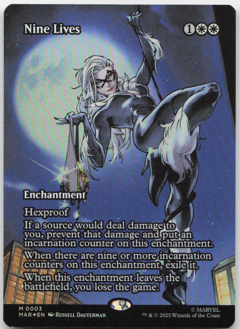 Nine Lives (Borderless) M Marvel Eternal-Legal 3 NM