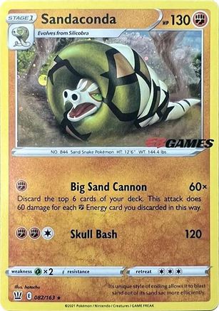 Sandaconda 082/163 Promo Miscellaneous Cards & Products Holo NM/M