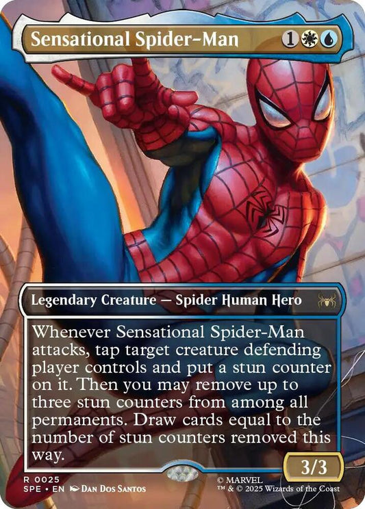 Sensational Spider-Man (Borderless) 25 Marvel's Spider-Man: Eternal-Legal NM/M