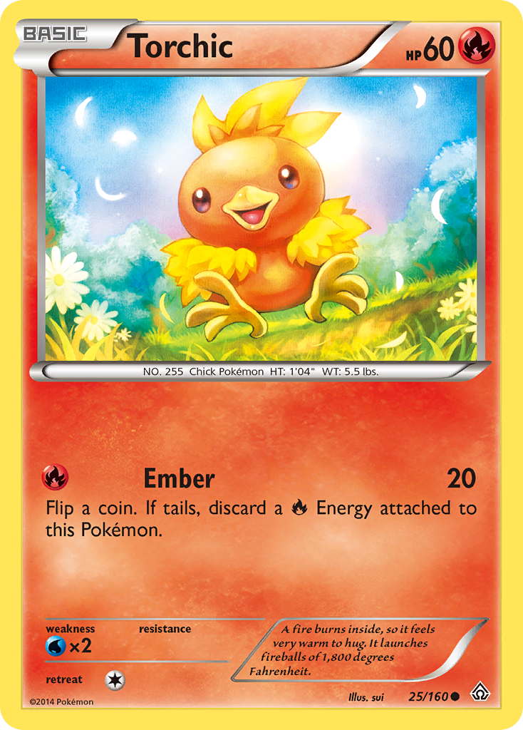 Torchic 25/160 Common Primal Clash NM/LP