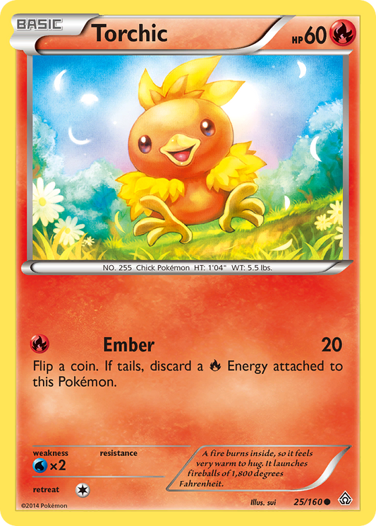 Torchic 25/160 Common Primal Clash NM/LP