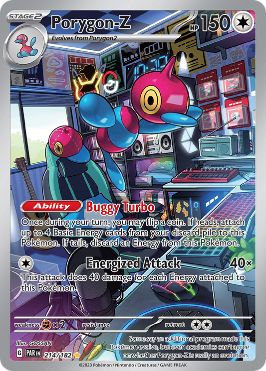 Porygon-Z 214/182 Illustration Rare Paradox Rift NM/M
