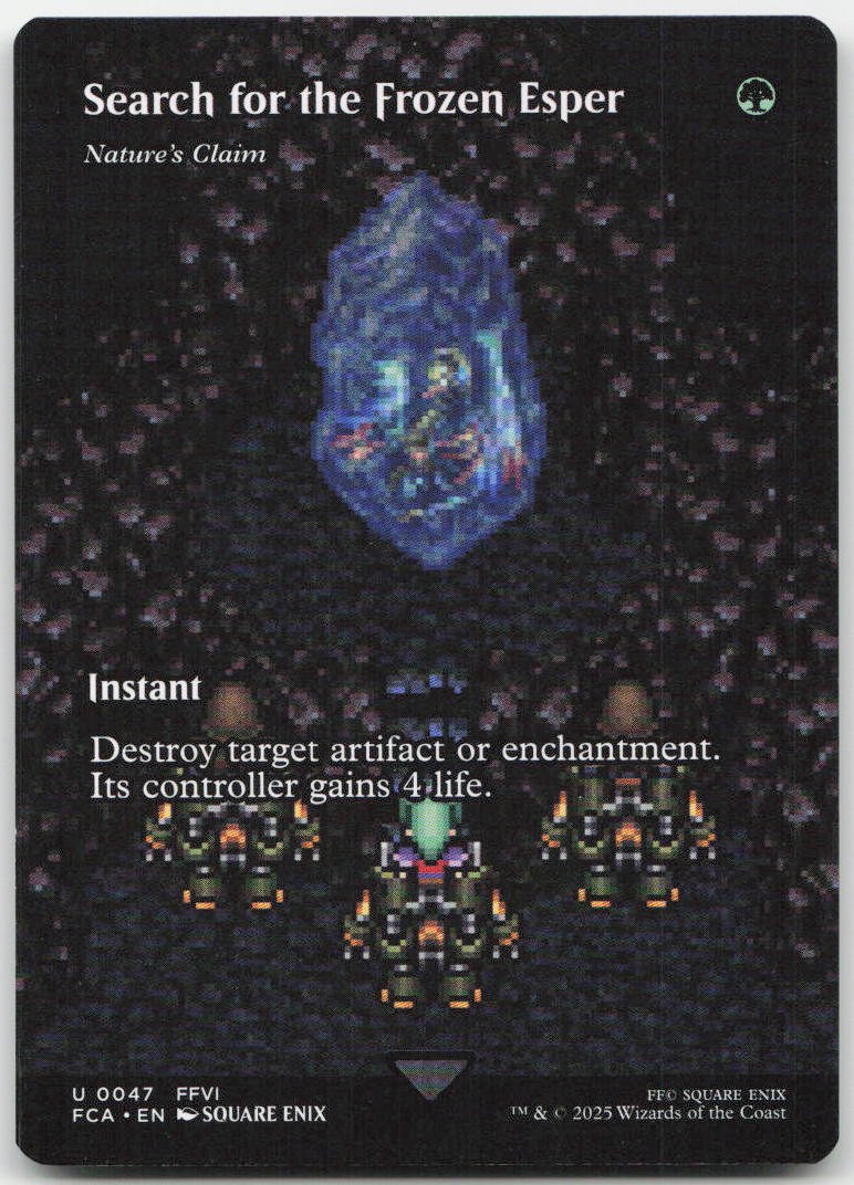 Search for the Frozen Esper - Nature's Claim (Showcase) U FINAL FANTASY: Through the Ages 47 NM