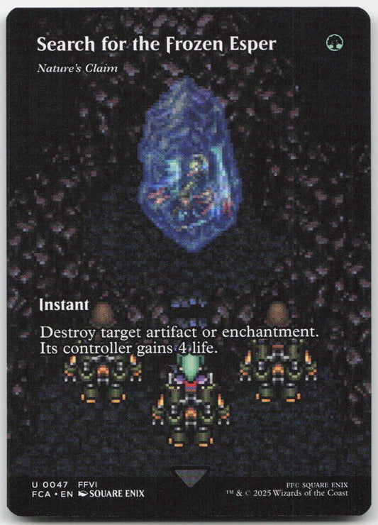 Search for the Frozen Esper - Nature's Claim (Showcase) U FINAL FANTASY: Through the Ages 47 NM