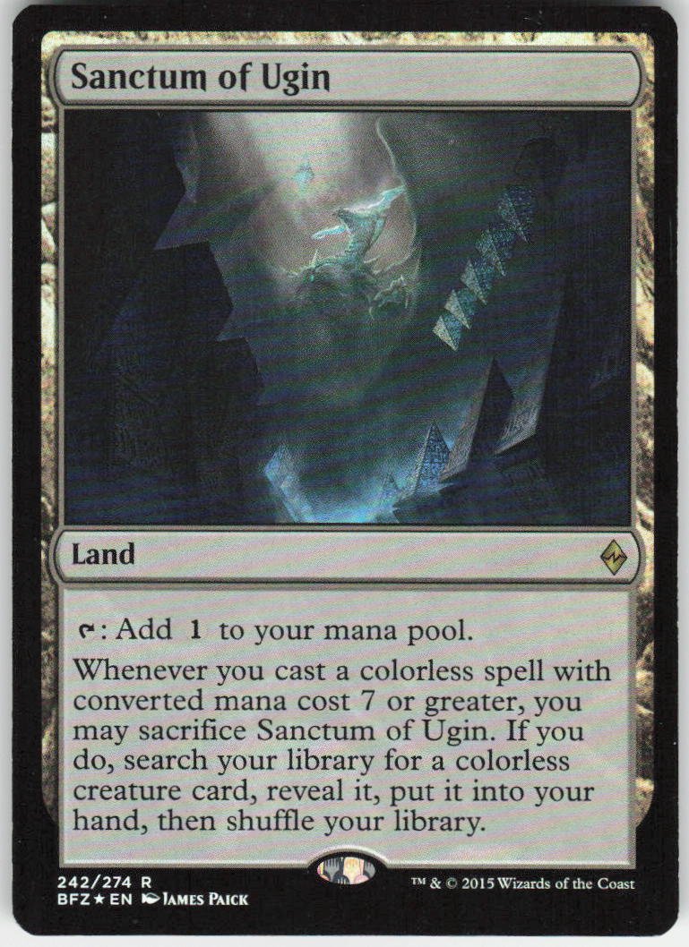 Sanctum of Ugin R Battle for Zendikar 242 NM