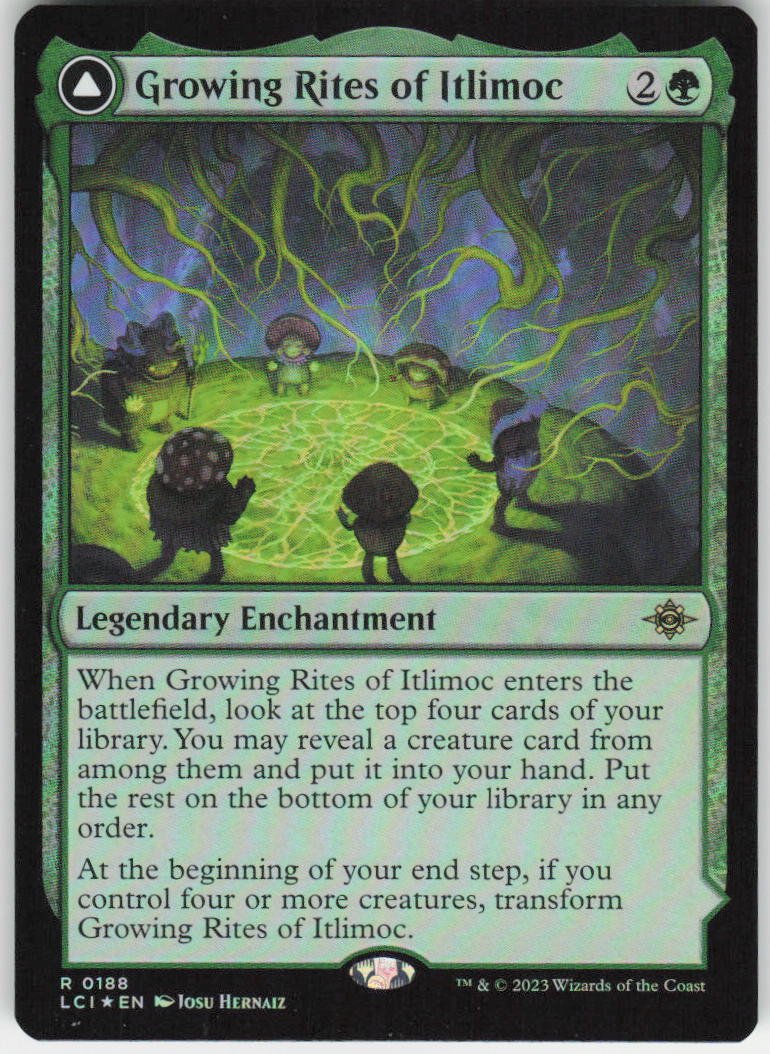Growing Rites of Itlimoc R The Lost Caverns of Ixalan 188 NM