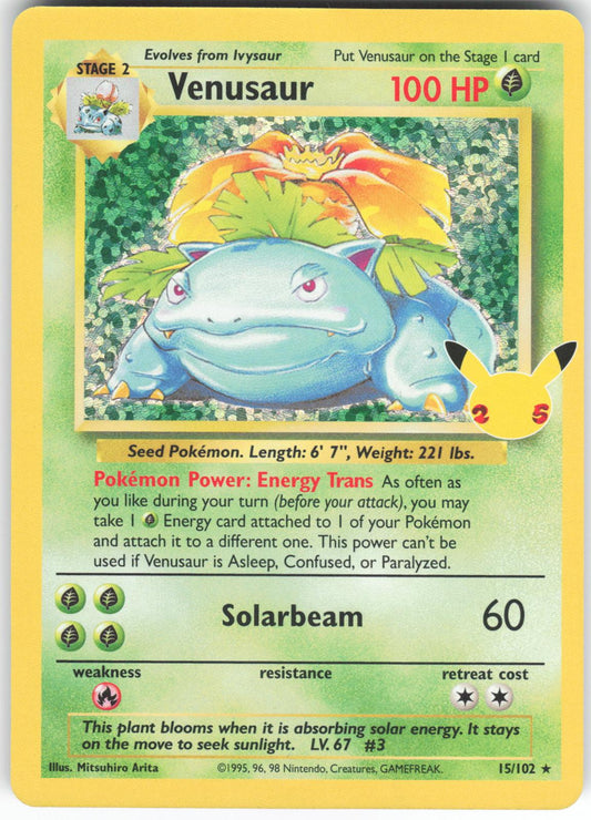 Venusaur (OC) 15/102 Classic Collection Celebrations: Classic Collection NM/M