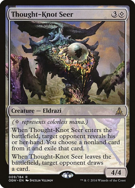 Thought-Knot Seer 9 Rare Foil Oath of the Gatewatch LP