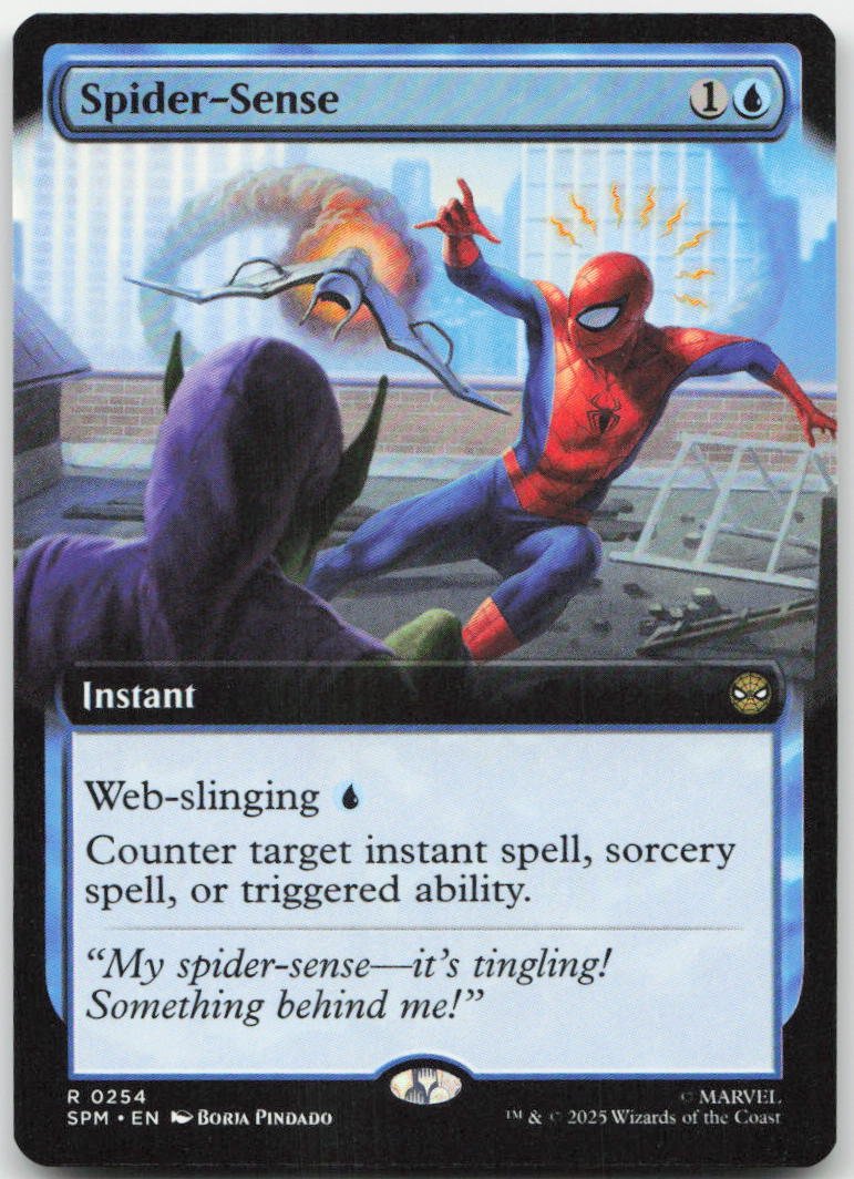 Spider-Sense (Extended Art) R Marvel's Spider-Man 254 NM