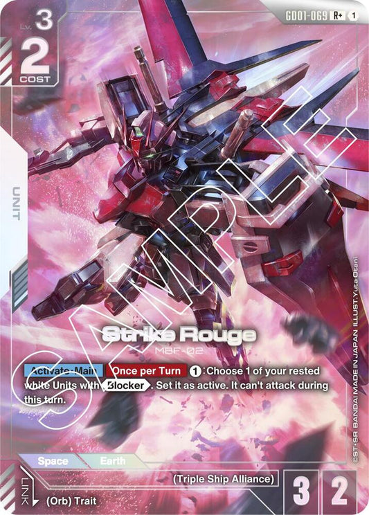 Strike Rouge (R+) GD01-069 R+ Newtype Rising NM/M