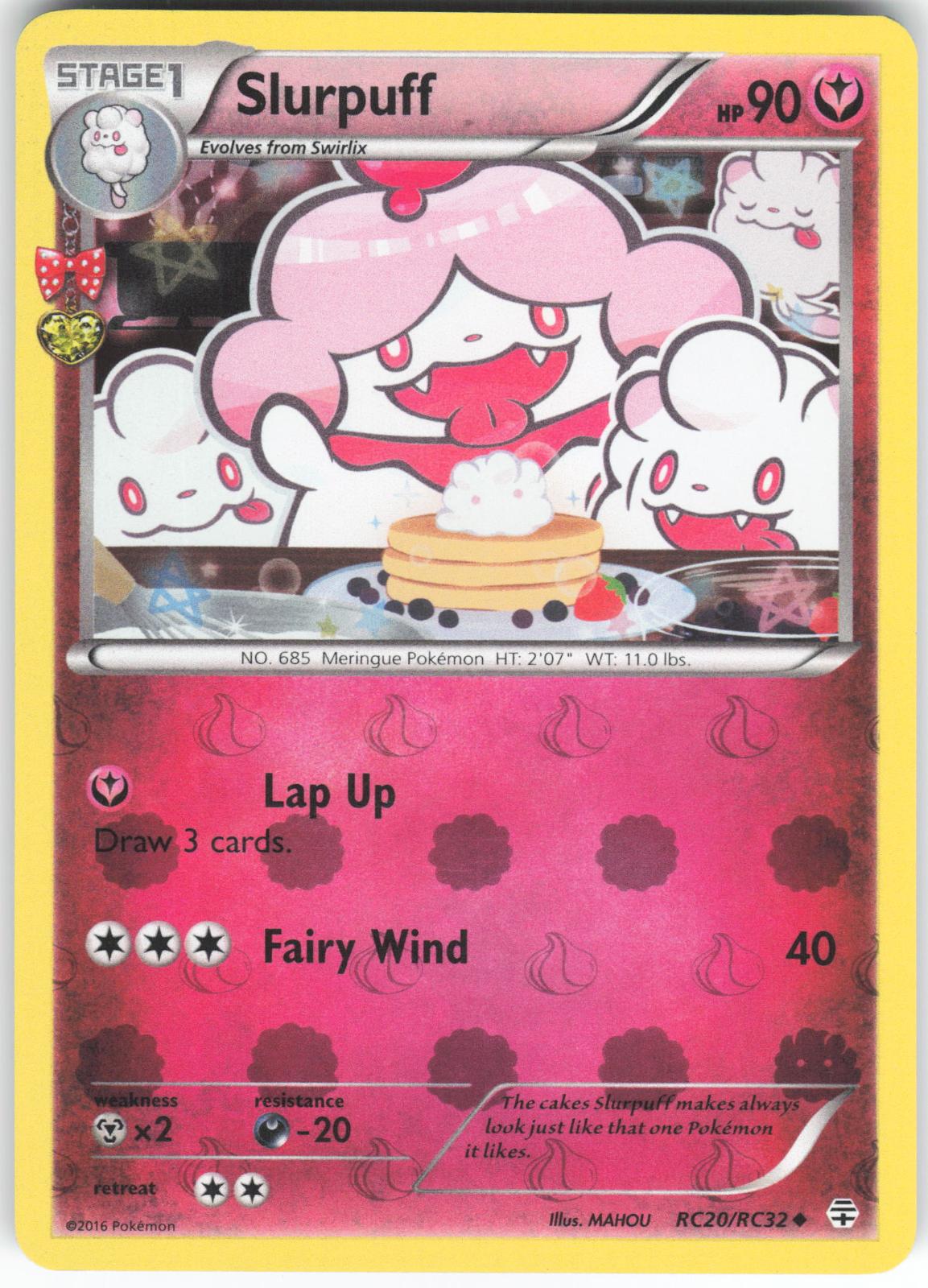 Slurpuff RC20/RC32 Uncommon Generations LP