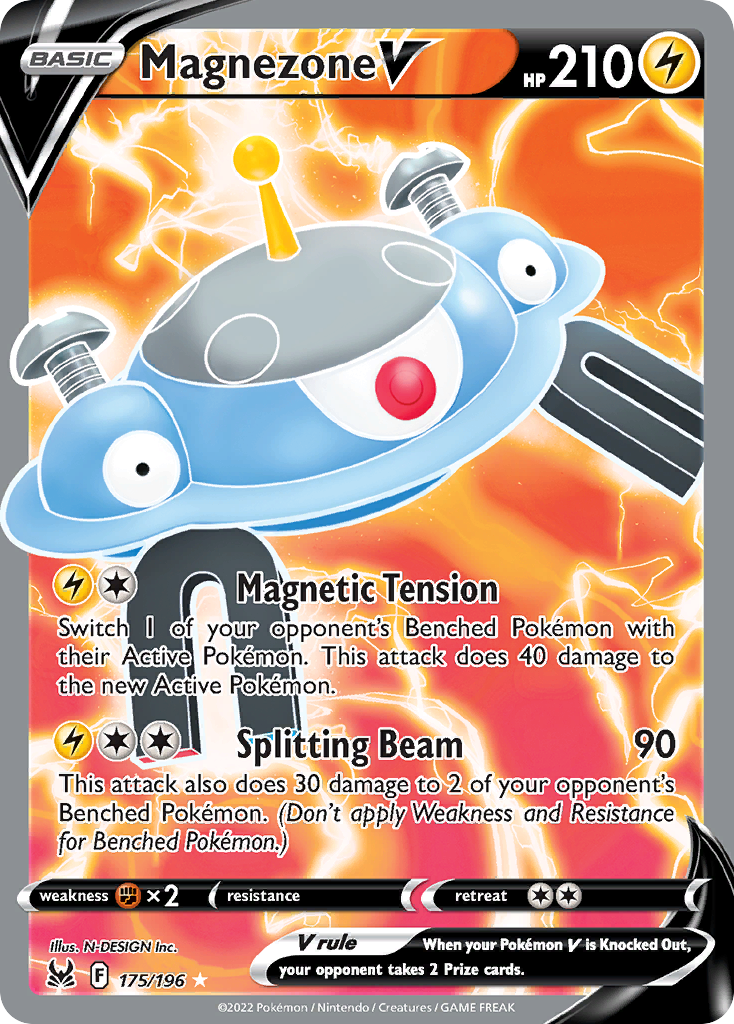 Magnezone V 175/196 Ultra Rare Lost Origin NM/M