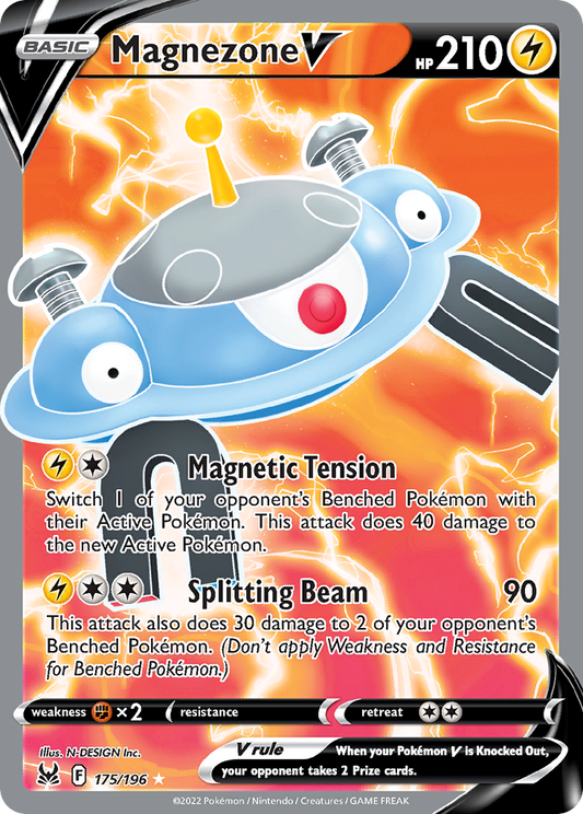 Magnezone V 175/196 Ultra Rare Lost Origin NM/M