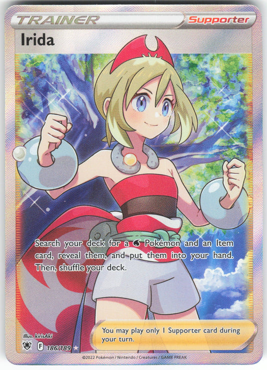 Irida (Full Art) Ultra Rare SWSH10: Astral Radiance 186/189 NM