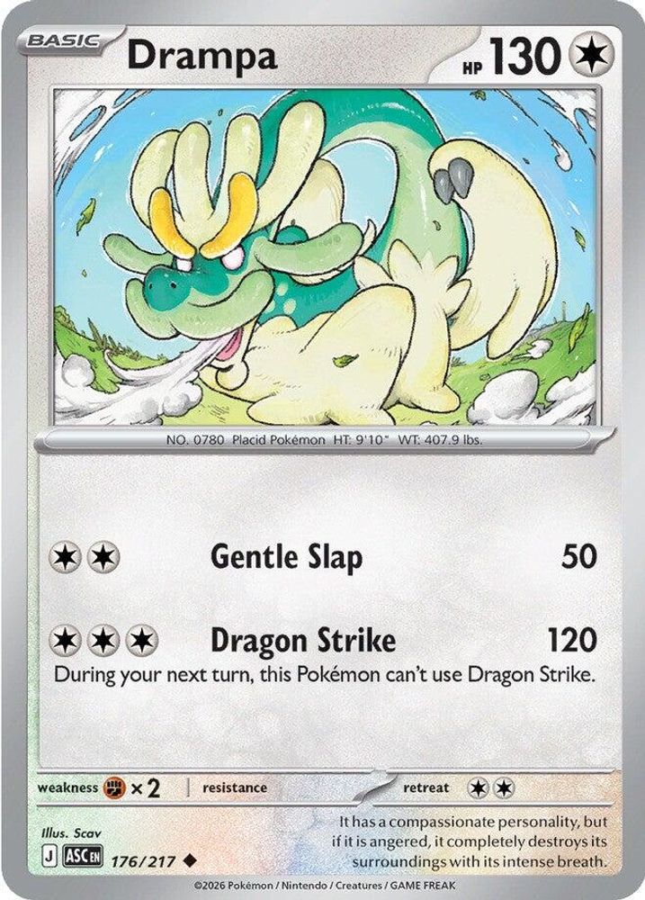 Drampa 176/217 Uncommon Ascended Heroes NM/M
