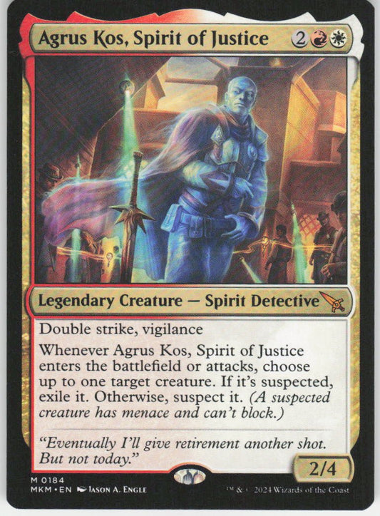 Agrus Kos, Spirit of Justice M Murders at Karlov Manor 184 NM
