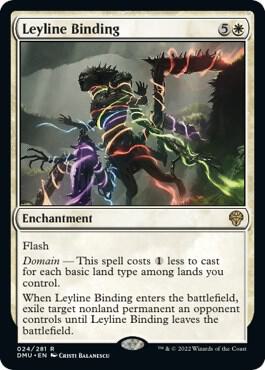 Leyline Binding 24 Rare Dominaria United NM/M