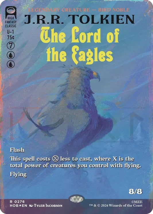 The Lord of the Eagles (Borderless) (Surge Foil) 276 Rare The Hobbit NM/M