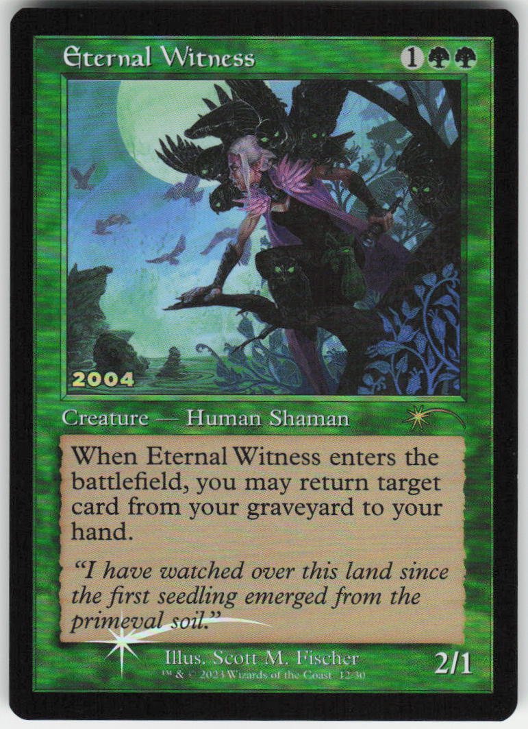 Eternal Witness P 30th Anniversary Promos 12 NM