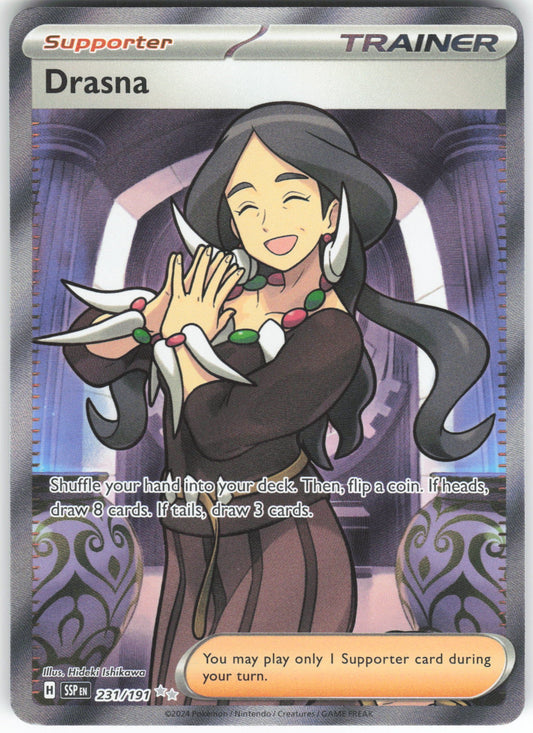 Drasna - Ultra Rare SV08: Surging Sparks 231/191 NM