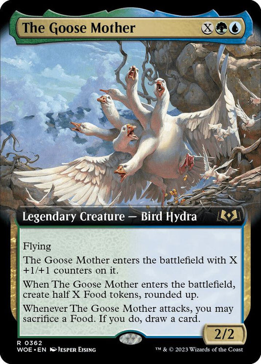 The Goose Mother (Extended Art) 362 Rare Wilds of Eldraine NM/M