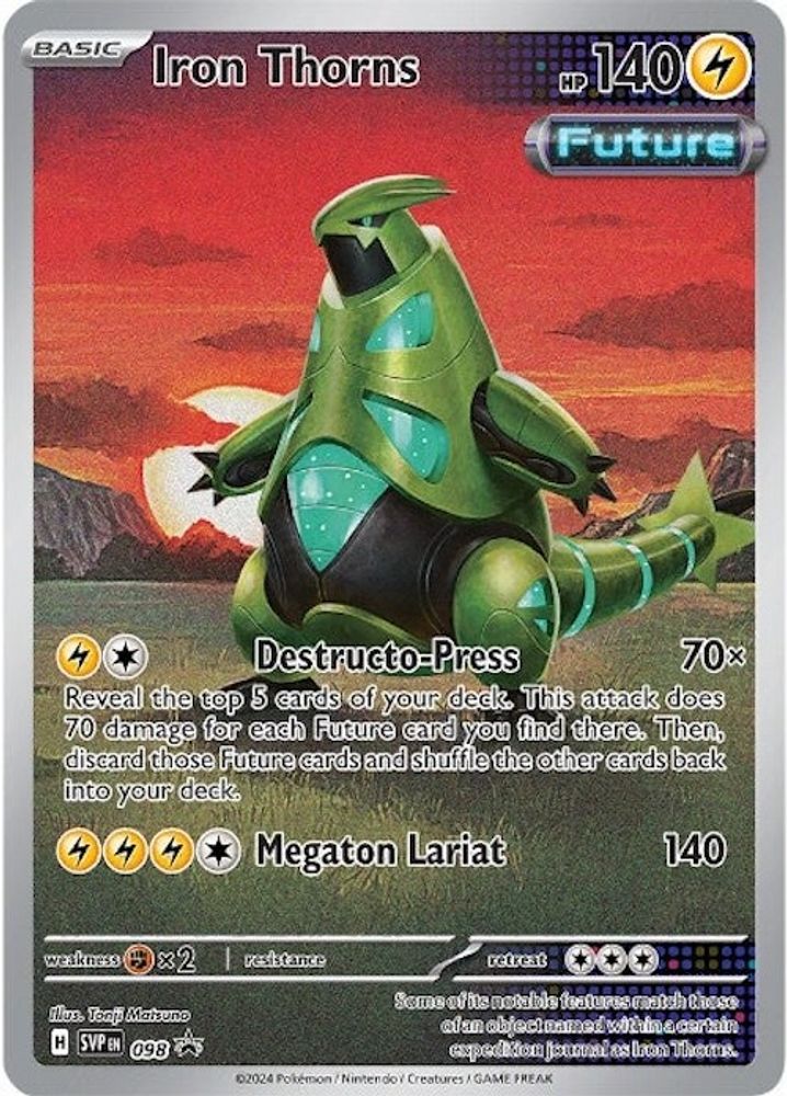 Iron Thorns 098 Promo Scarlet & Violet Promo Holo NM/M