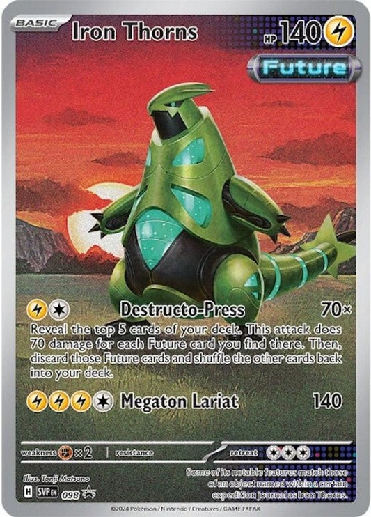 Iron Thorns 098 Promo Scarlet & Violet Promo Holo NM/M