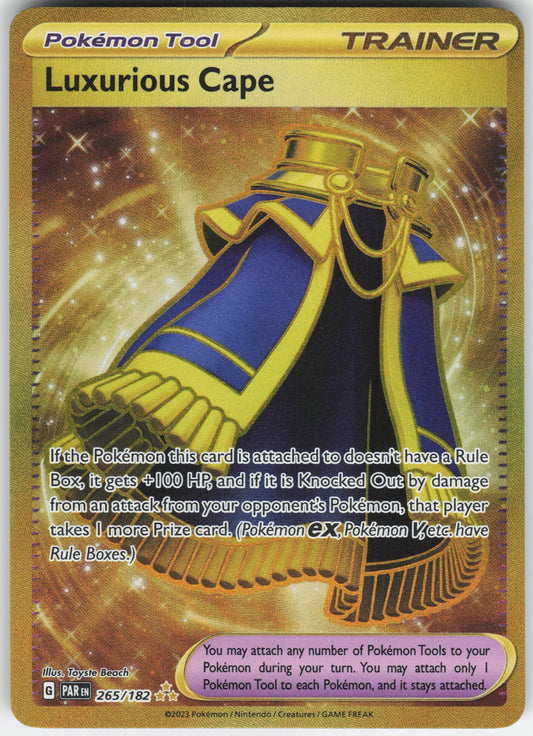 Luxurious Cape Hyper Rare SV04: Paradox Rift 265/182 NM