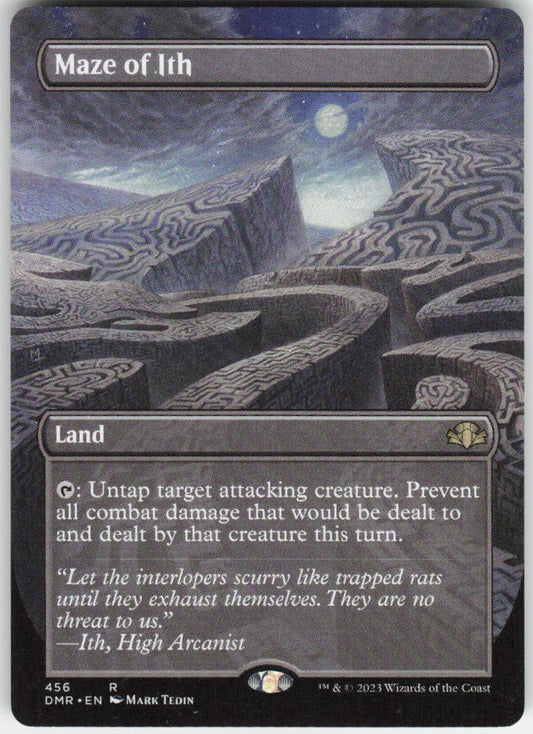 Maze of Ith (Borderless) R Dominaria Remastered 456 NM