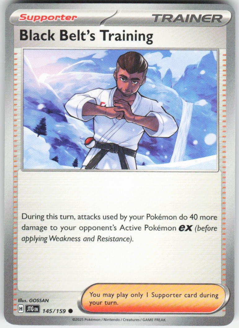 Black Belt's Training - Common SV09: Journey Together 145/159 NM