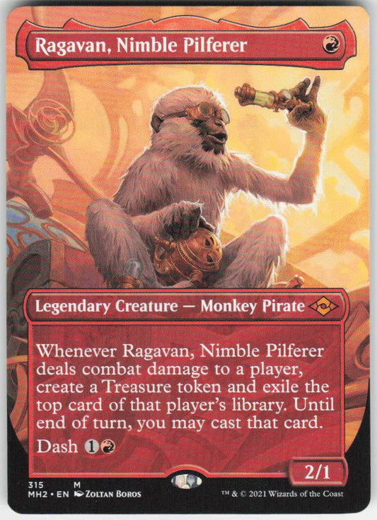 Ragavan, Nimble Pilferer (Borderless) M Modern Horizons 2 315 NM