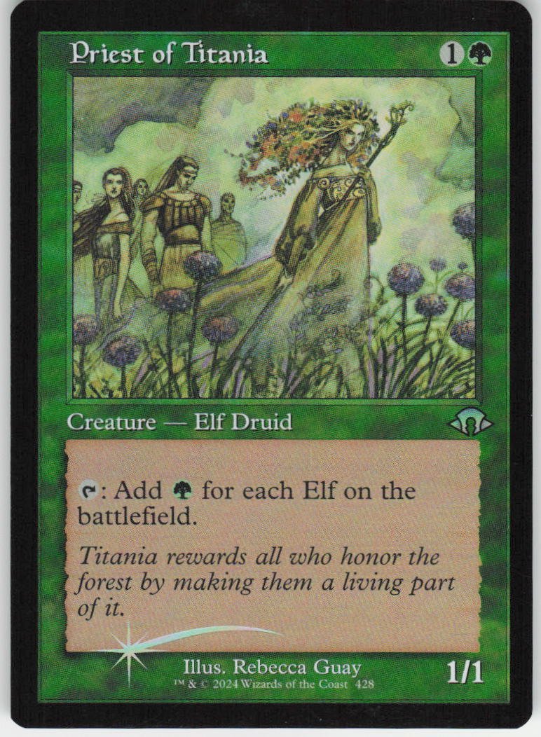 Priest of Titania (Retro Frame) U Modern Horizons 3 428 NM