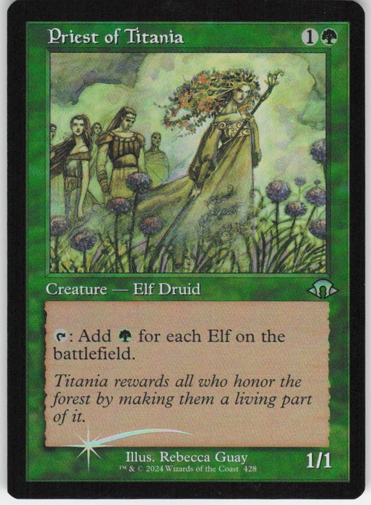 Priest of Titania (Retro Frame) U Modern Horizons 3 428 NM