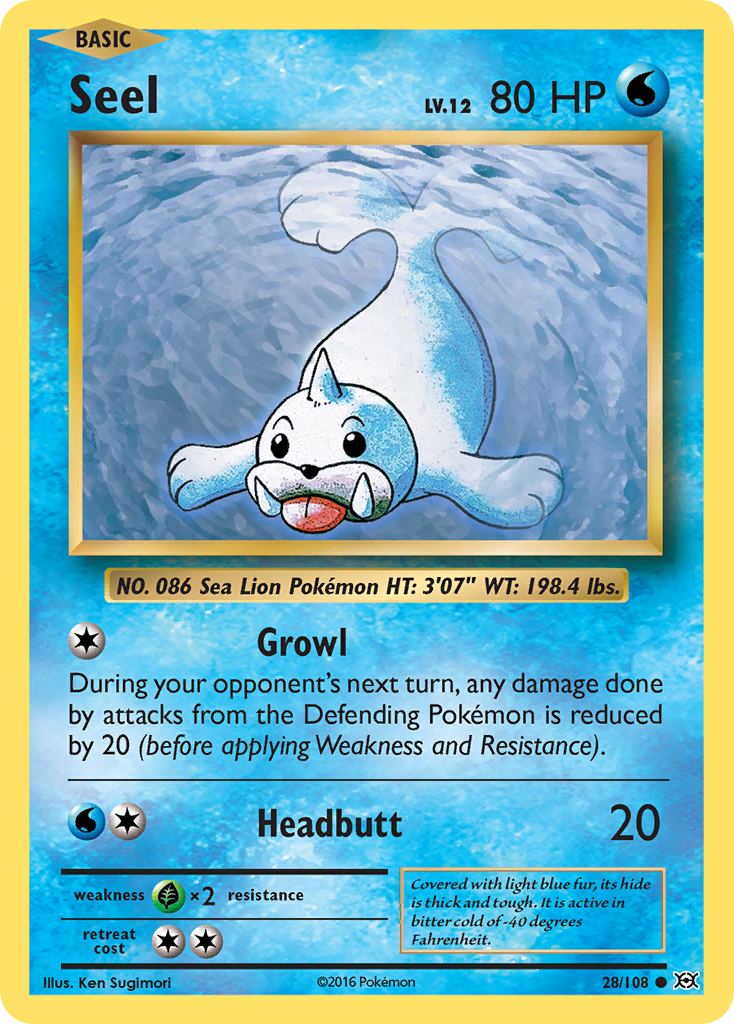 Seel 28/108 Common Evolutions NM/LP